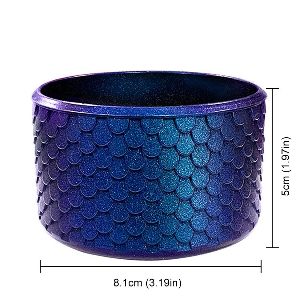 Mermaid Silicone Boot Wear Resistant Protective Cover Water Bottle Boot Sleeve for Stanley 40oz Tumbler Accessories