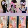 Chiffon Bogen Haar Clips Für Baby Mädchen Bunte Lange Band Kinder Haarnadeln Süße Prinzessin Baby Haar Zubehör Neue Stil