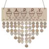 Etichette per Calendario Sospeso in Legno Artigianali - Decorazioni per la Casa per San Valentino e Compleanni