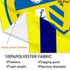 Arazzo da Parete Leeds United Appeso Estetico alla Parete Coperta in Tessuto Stampato Arazzi Decorativi per Camera da Letto Soggiorno Decorazioni per la Casa