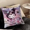 Anime cartoon black cute   Stitch Lucky Dragon pillow cover sofa cushion cover home room decoration children gift