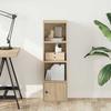 VidaXL Bookcase Sonoma Oak 31x24x102 Cm Engineered Wood, Bookshelf, Storage Rack, Book Holder, 860339