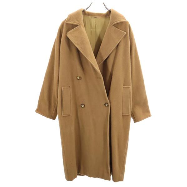 SPORTMAX Made in Italy Wool Blend Long sleeve coat 42 Brown Men's Used