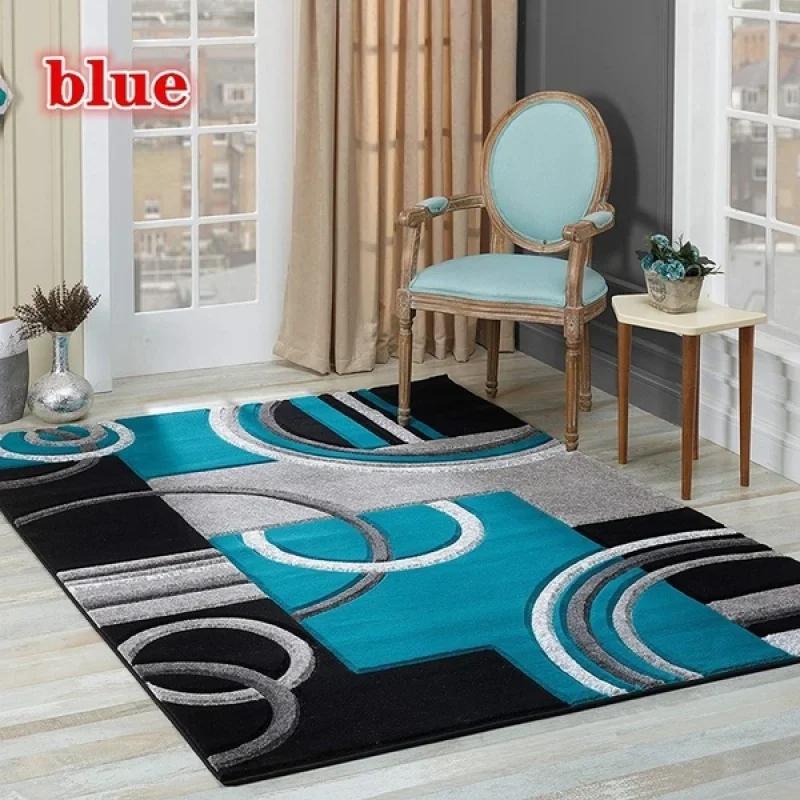 Nordic Geometry Carpet for Living Room Luxury Home Decorations Sofa Table Large Area Rugs Bedroom Bedside Anti-slip Floor Mat