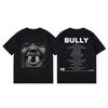 Rapper Kanye West Bully Camisetas de Merchandising do Álbum Harajuku Hip Hop Manga Curta Camiseta Unissex Feminina Moda Casual Camisetas Oversized