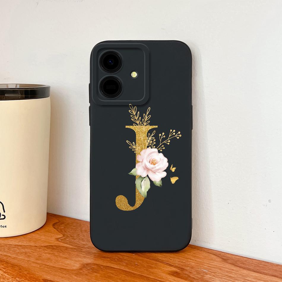 For Honor Play 10 10A 10T Case For Honor Play10 Elegant Rose Letters Soft Back Cover Camera Protection High Quality Phone Cases