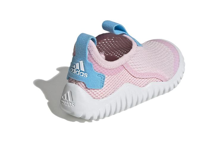 adidas Rapidazen Fabric Comfortable Slip Resistant, Abrasion Resistant, Breathable Low Top Running Shoes Pink GY9391