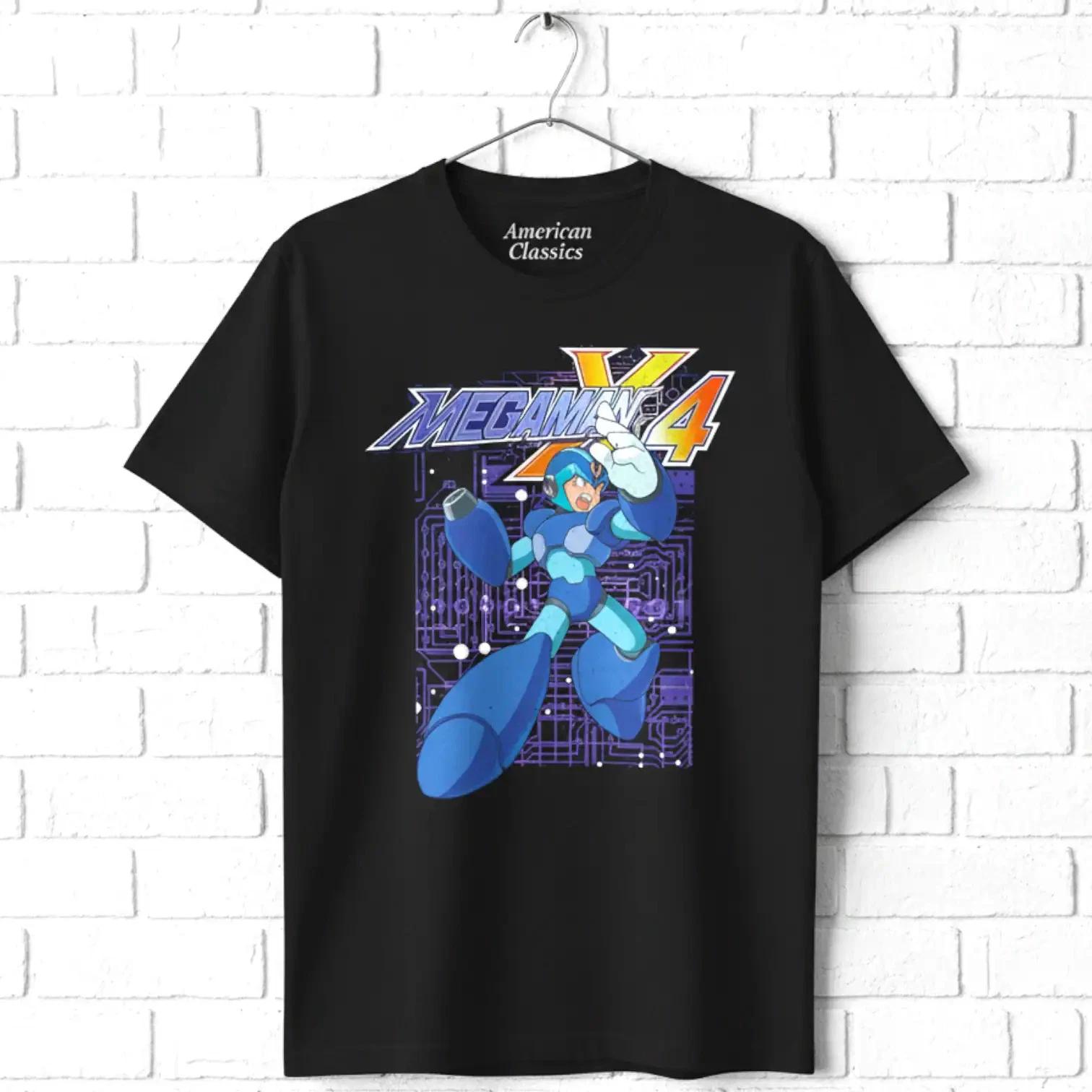 Megaman X4 Microchip Men s T Shirt M