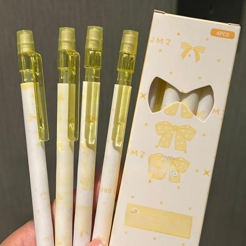 Bow Series Mechanical Pencils High-value Students No Cutting  Girl's Heart Activity Pencils  Not Easy To Break The Core