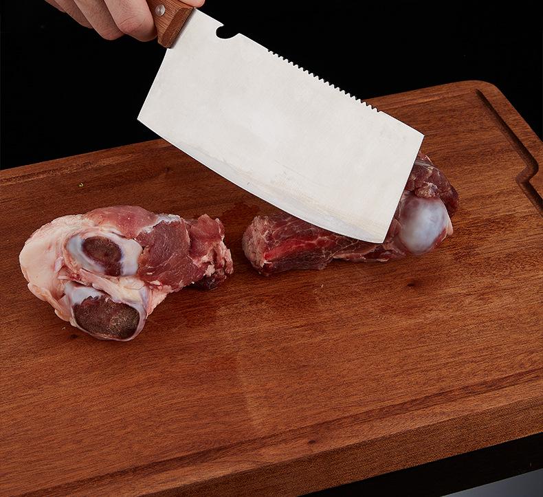 Wenge Wood Antibacterial Double-Sided Cutting Board – Anti-Mold, Solid Wood for Kitchen Use