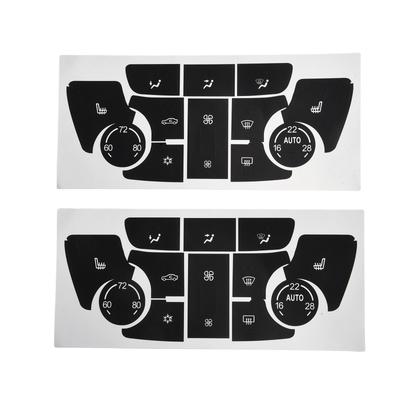 Button Repair Stickers Compatible with For Buick Verano and For Encore Cars