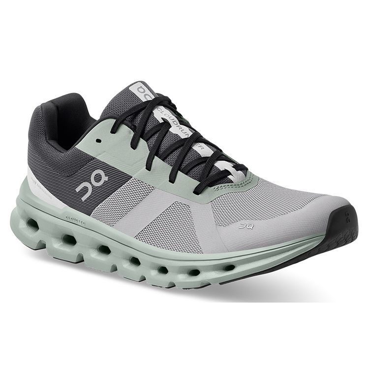 ON Cloudrunner Alloy Moss Herren Sneaker Grau 46.99021