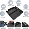 Jump Seat Front Center Console Organizer Ford F150 2015-2024 2025 Armrest Jump Seat Storage Box Tray Interior Car Accessories