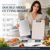 Stainless Steel Chopping Board Double-Sided Vegetable Cutting Board Cutting Board Mats  Frozen Meat