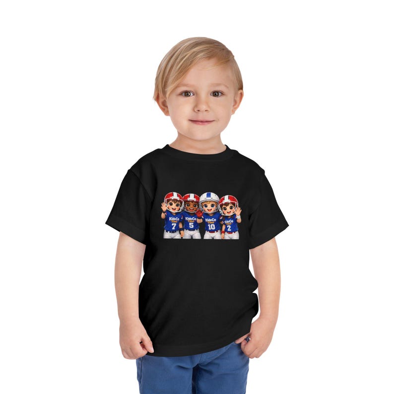 Patriotic Kids Football Players by KidsCo Fashion 100