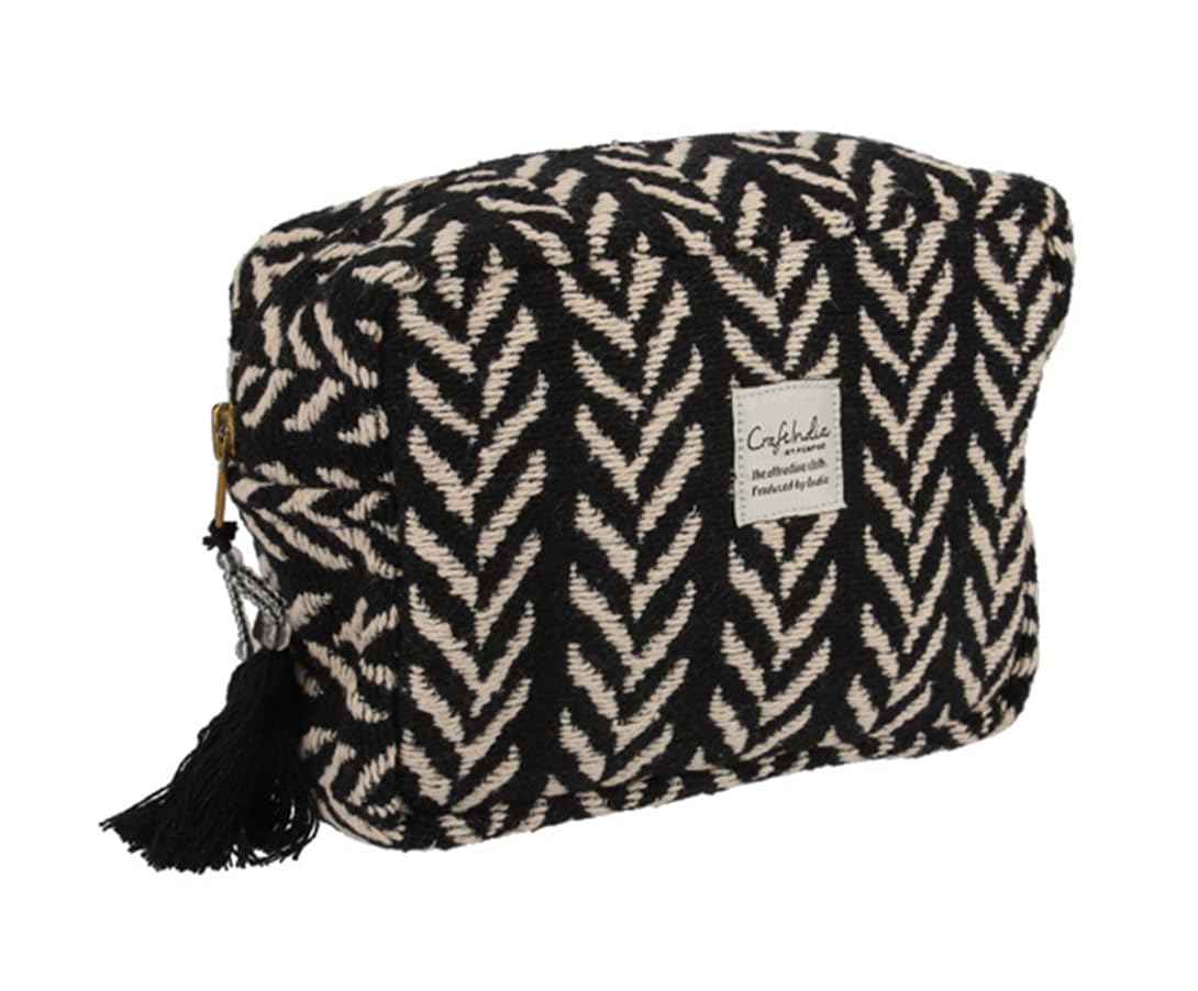 Friends Hill Craft India Gusseted Pouch Amit Black CS-105-68 чёрный
