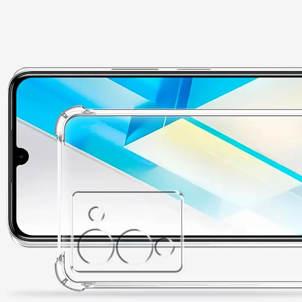 For Infinix Note 12 G96 Case Clear Shockproof Silicone Soft Cover Case For Infinix Note12 G96 Coque For Infinix Note12 G96 Funda