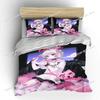 Japanese 3D Anime Moe Double Bed Duvet Cover Bed European Bedding Sets Home Textiles Luxury Pillow Cases Bedroom Bedding Sets
