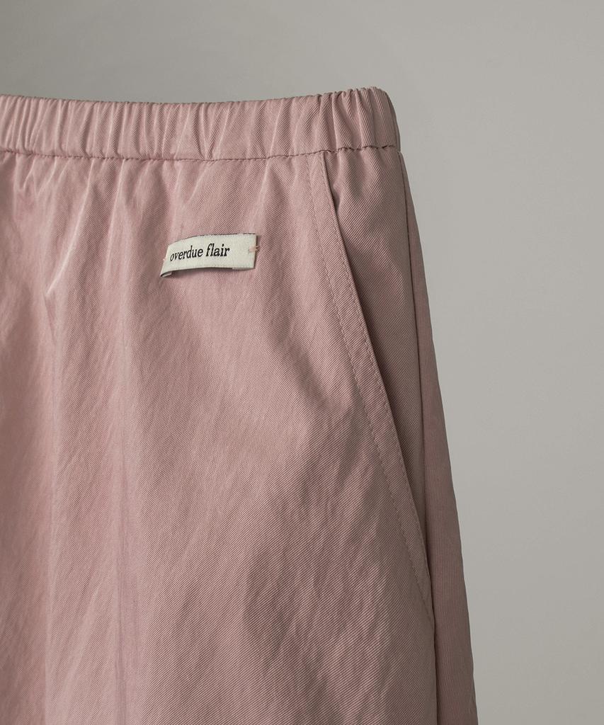 Obeodyupeulleeo Volume Long Skirt_Pale Pink