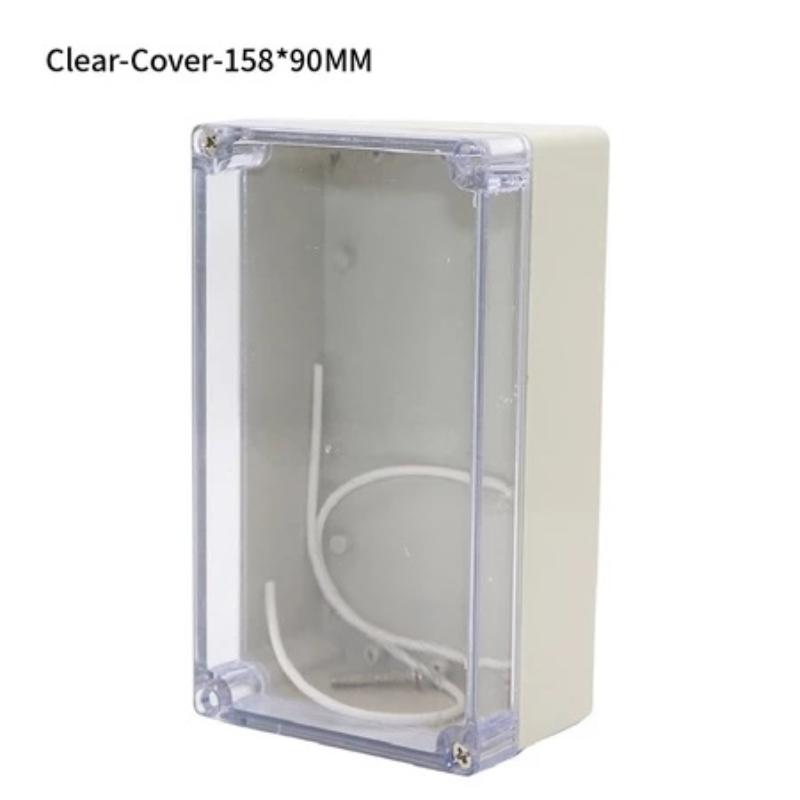 Waterproof Electrical Circuit Enclosure Box Ip65 Abs Electronic Project Wire Junction Box Transparent Waterproof Outdoor Plastic
