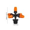 2pcs 5-Head Nozzle Spray, Water Spray for Garden Lawn Irrigation, Outdoor Plant Watering, Misting Nozzle with Atomizing