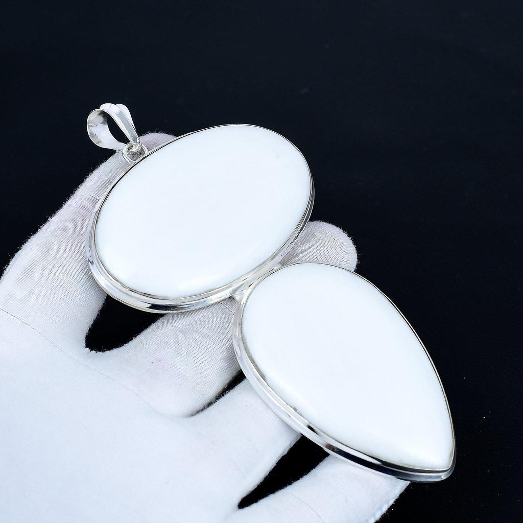 White Coral Pendant, 925 Sterling Silver Handmade Jewelry, White Coral Silver Pendant, Party Wear Jewelry For Women's, Pendant Valentine's Day Gift