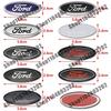 Cjbkmg1 Car Logo Styling Steering Wheel Center Badge Logo Sticker Interior Accessories For Ford Focus 3 MK2 Fiesta MK7 Mondeo MK4 Fusion