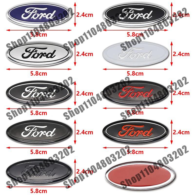 Cjbkmg1 Car Logo Styling Steering Wheel Center Badge Logo Sticker Interior Accessories For Ford Focus 3 MK2 Fiesta MK7 Mondeo MK4 Fusion