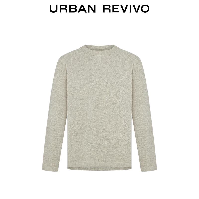 UR Men's Crew Neck Long Sleeve Knit Sweater UML940034