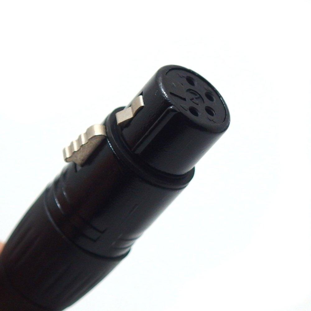 D-Tap Male to XLR 4-Pin Female Converter Cable, Selectable Cable Length (1.5m Cable)