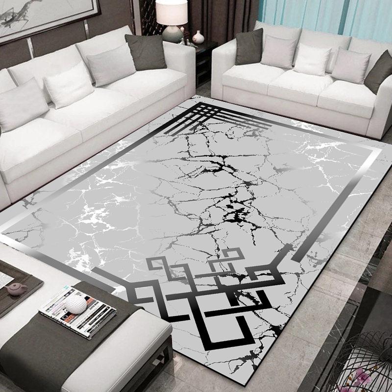 

Chinese Simplicity Carpet Luxury Washable Non Slip Mat for Living Room Bedroom Sofa Table Decor 60x90cm door mat