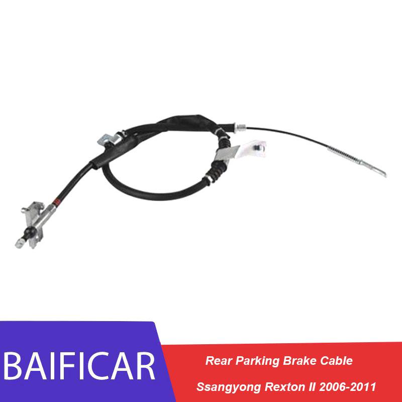 Baificar Brand New  Rear Handbrake Cable LH 4901008B03 RH 4902008B04 For Ssangyong Rexton Rear Right