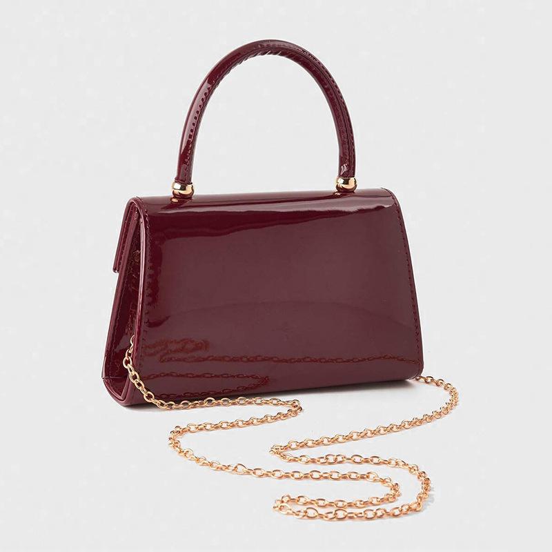 Neue Glänzende Bankett-Tasche Abend-Clutch Geldbörse mit Kette für Abendkleid Hochzeitsparty