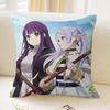 Japanese Anime Frieren Beyond Journeys End Lucky Dragon pillow cover sofa cushion cover home room decoration children gift