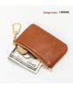2025 New Women's Genuine Leather Mini Coin Purse - European & American Style, Short & Super Thin Wallet