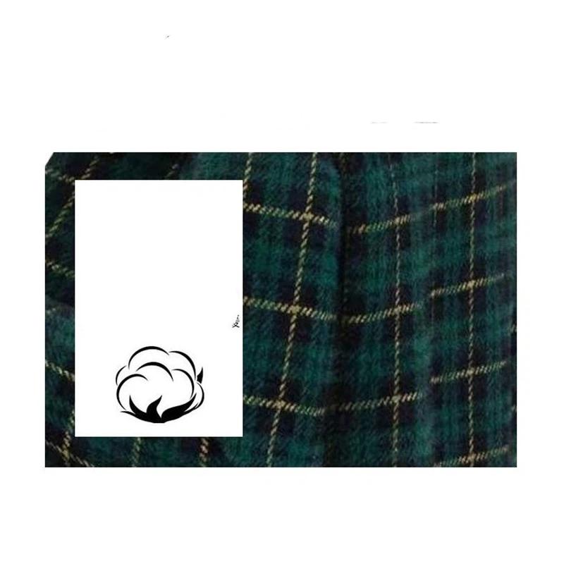 Women's Winter Plaid Woolen Coat With Fleece Lining Casual Lapel Button Jacket