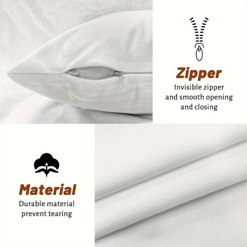 1Pc decorative vitality ear rabbit pillowcase decorative pillowcase