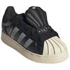 adidas Originals Gali X  Superstar Puffy Shell Fashion Comfortable Low-Top Sneakers Unisex Sneakers Black KJ6976