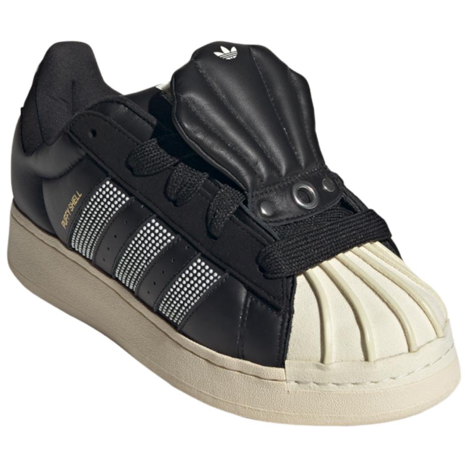 adidas Originals Gali X  Superstar Puffy Shell Fashion Comfortable Low-Top Sneakers Unisex Sneakers Black KJ6976