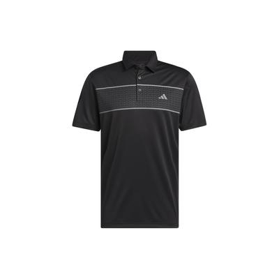 Chest Stripe Polo Shirt Logo Print Color Block Sports Short Sleeve Polo Men Polo Shirts Black IS7127