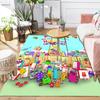 Numberblocks cartoon print Rug Floor Mat for Living Room or Bedroom Soft and Comfortable Carpet a Gift for Birthday and Holiday.