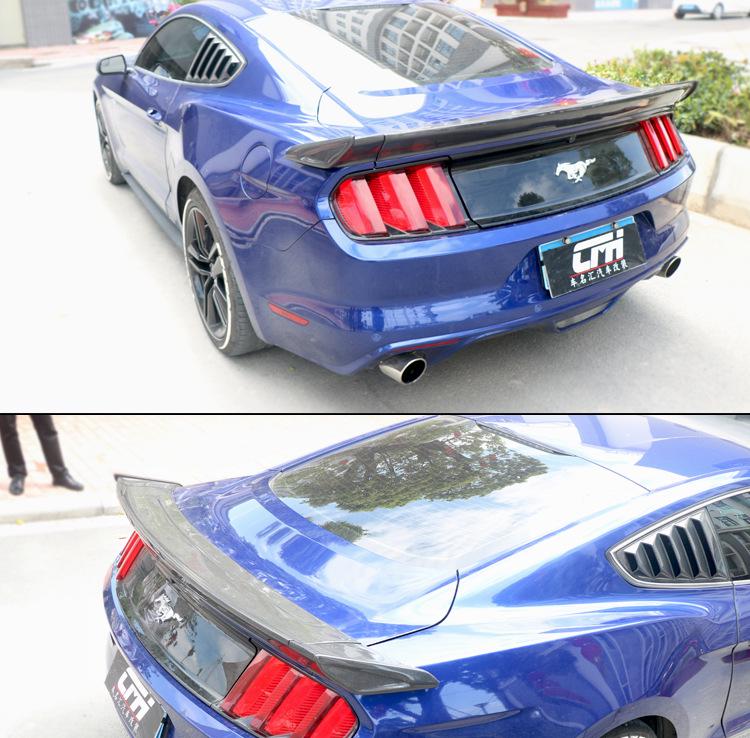 Carbon Fiber Rear Wing Spoiler for 2015-2023 Ford Mustang Mach-E