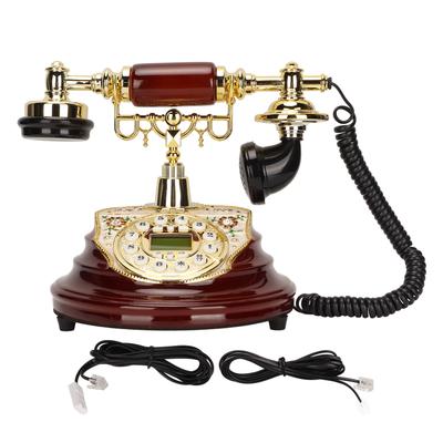 MS‑8323A Europäisches Vintage-Telefon Klassisches Automatisches IP Ein-Tasten-Wahlwiederholung Retro-Telefon für
