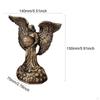 Angel Statue Resin Figurine Artwork Birthday Gift Tabletop Ornament Sculpture for Desk Fireplace