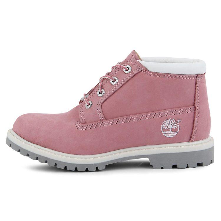 Timberland Nellie Ūdensnecaurlaidīgi Chukka Zābaki `Rozā