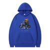 Wintersportwagen Reiches Bärenmuster Bedruckte Hoodies Modische Lässige Sportliche Langärmelige Herren- und Damen-Unisex-Kapuzensweatshirts