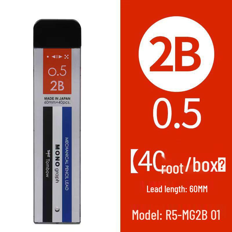 TOMBOW Dragonfly Mechanical Pencil Lead Refill 0.3/0.5mm 2B/HB for R3/R5-MG Pencils