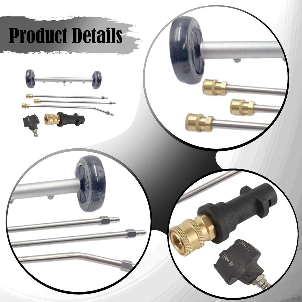 High-pressure Cleaning Kit for Car Chassis, Driveway Accessories