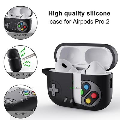 Étui pour AirPods 4 Housse de protection pour Apple 4 AirPods Housse en silicone 2024 Game 4 pour Air X2G7