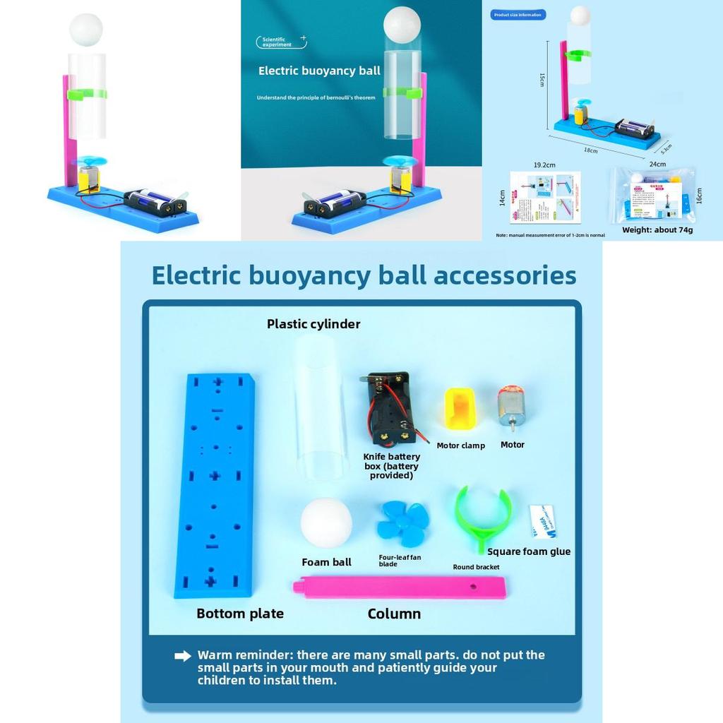 Scientific Experiment Diy Hovering Ball Physics Toy For Kids Science Learning